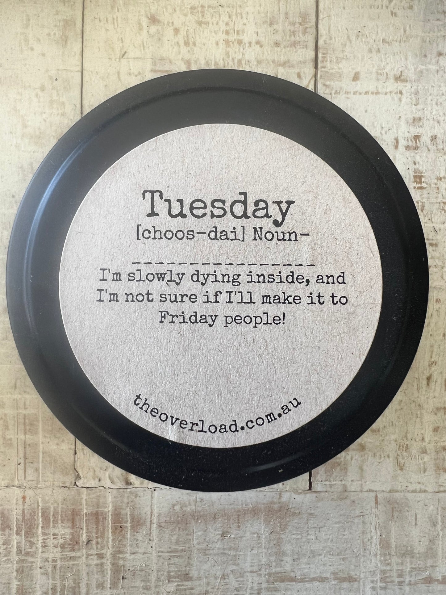 Tuesday – 225g Tin Candle