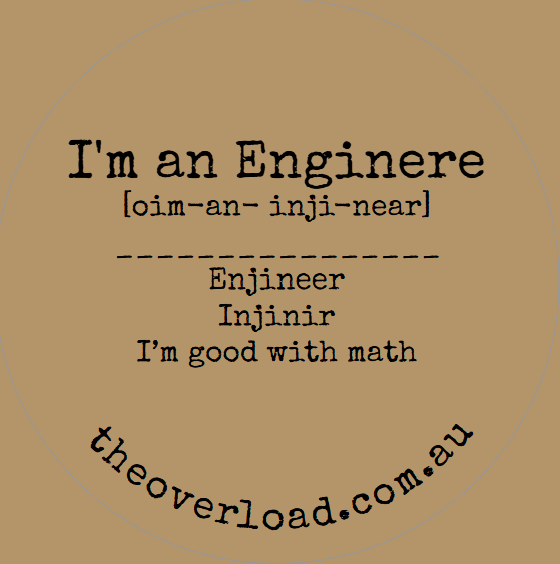 I'm an Enginere - 225g Tin Candle