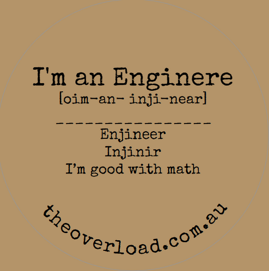 I'm an Enginere - 225g Tin Candle